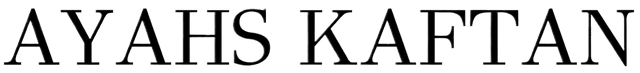 AYAHS KAFTAN
